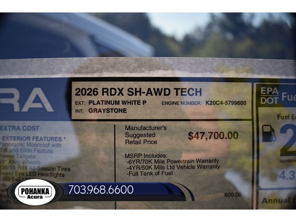 New 2026 Acura RDX SH-AWD w/ Technology Package image 37