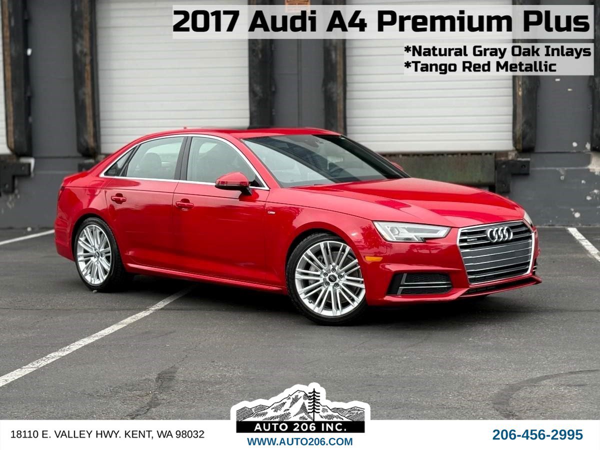 Used 2017 Audi A4 2.0T Premium Plus w/ Premium Plus Package
