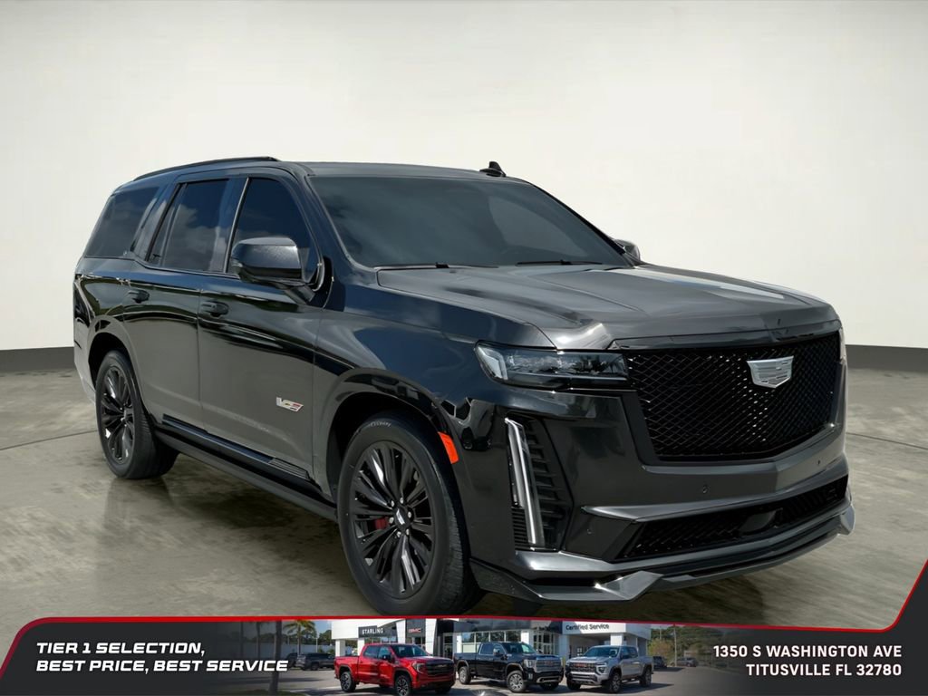 Used 2024 Cadillac Escalade V w/ LPO, ONYX Package AWD/4WD image 9