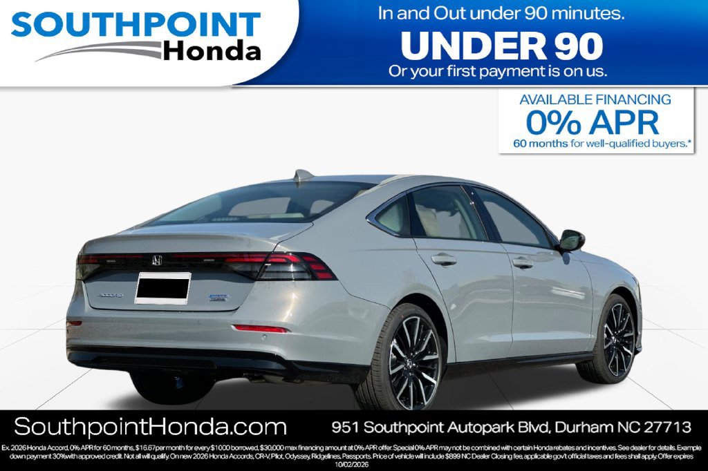 New 2026 Honda Accord Touring image 3