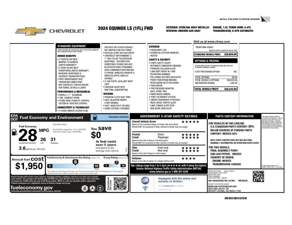 Used 2024 Chevrolet Equinox LS FWD image 2