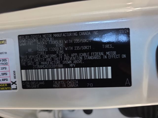 Certified 2025 Lexus RX 350 350 Luxury w/ Convenience Package image 34