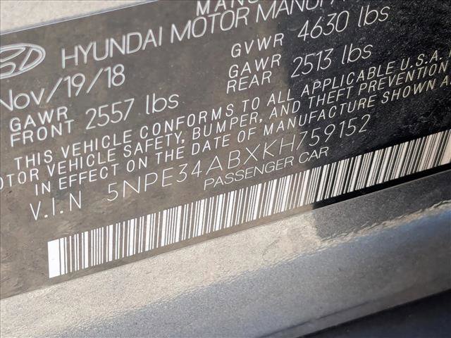 Used 2019 Hyundai Sonata Limited image 15