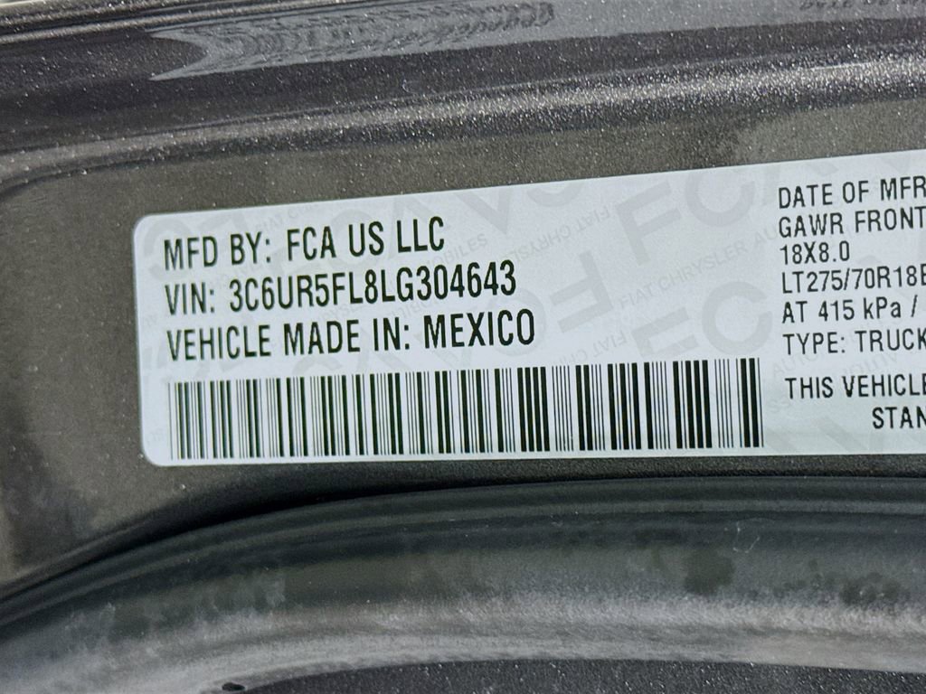 Used 2020 RAM 2500 Laramie image 39