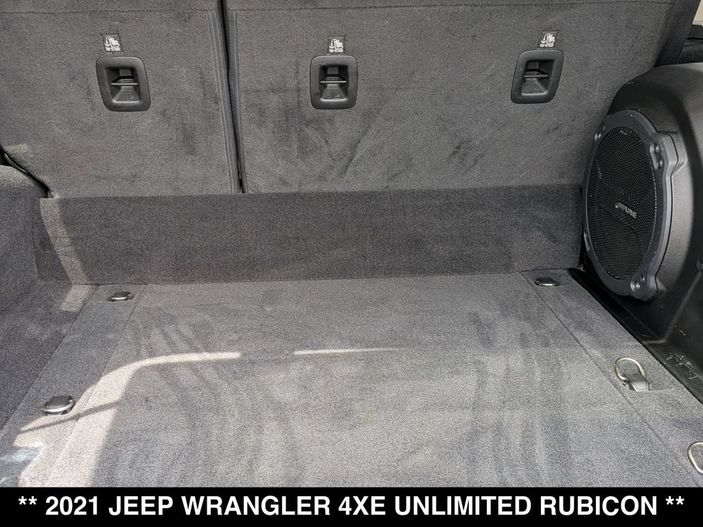 Used 2021 Jeep Wrangler Unlimited Rubicon 4xe w/ Steel Bumper Group AWD/4WD image 26