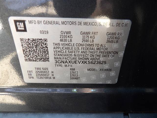 Certified 2019 Chevrolet Equinox LT AWD/4WD image 11
