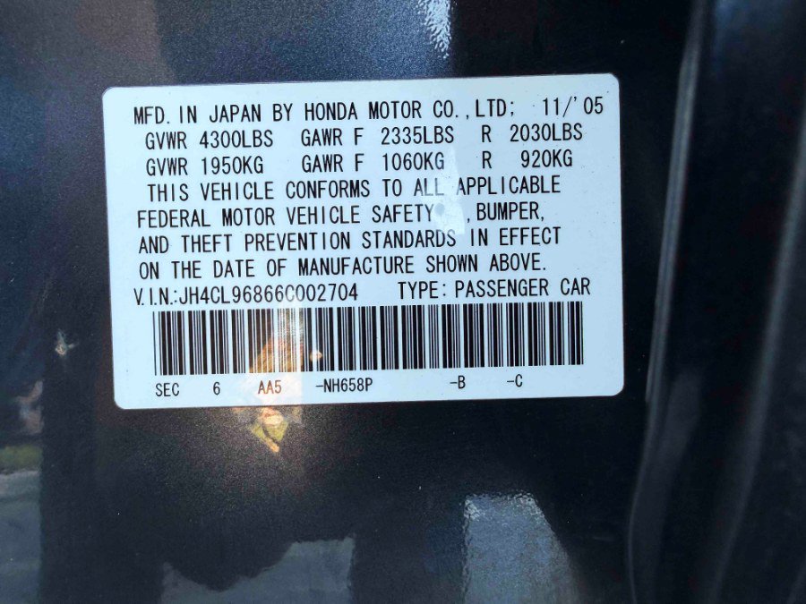 Used 2006 Acura TSX image 35