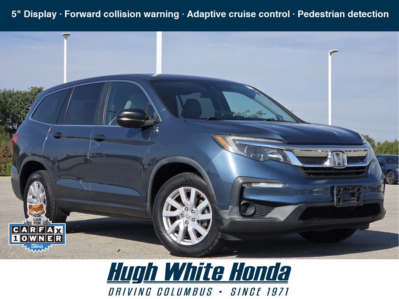 Used 2019 Honda Pilot LX