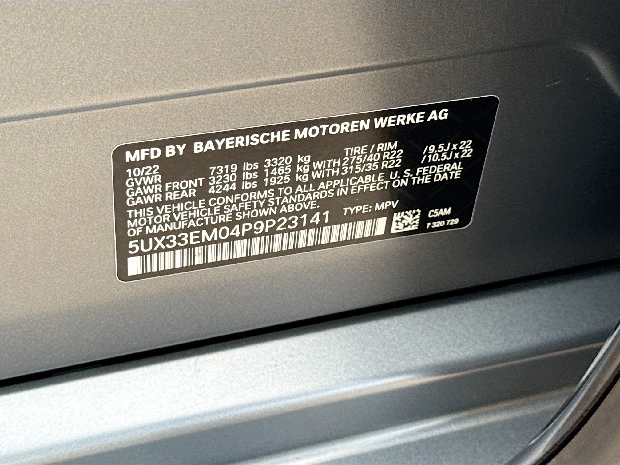 Used 2023 BMW X7 M60i w/ Executive Package image 46