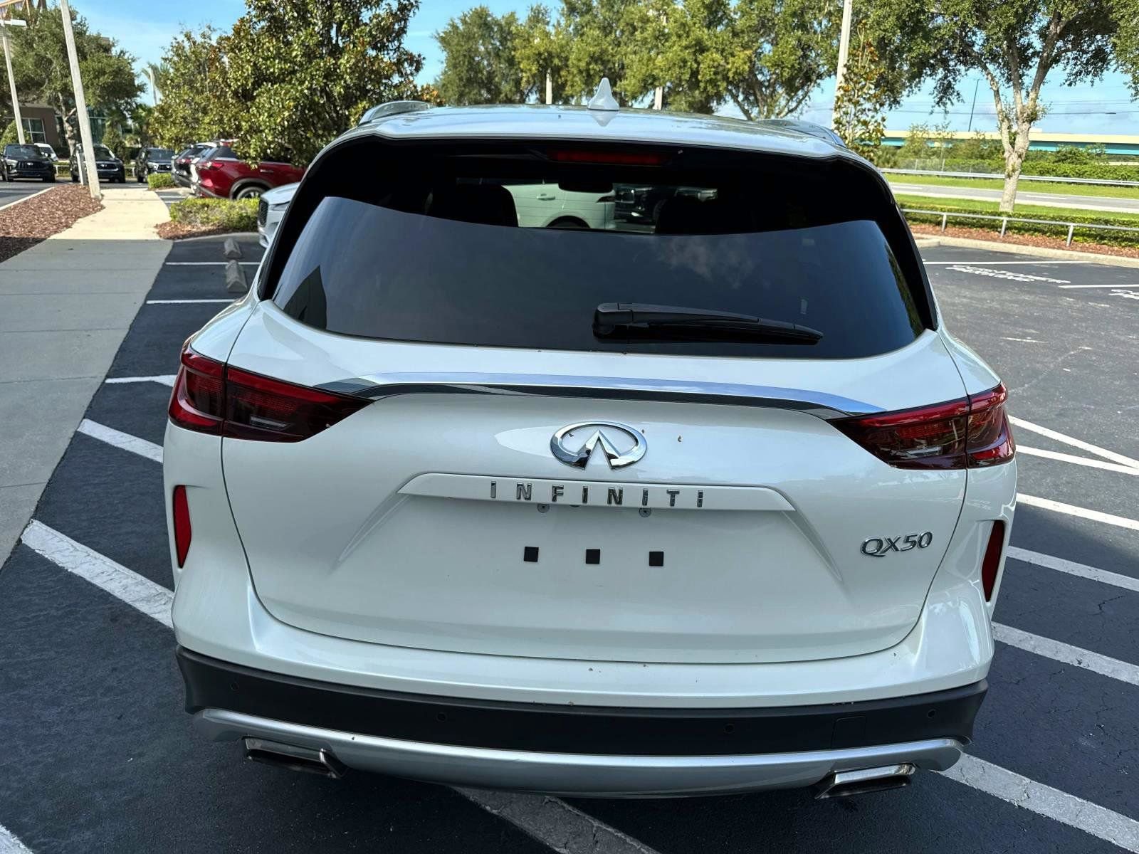 Certified 2022 INFINITI QX50 Sensory image 3
