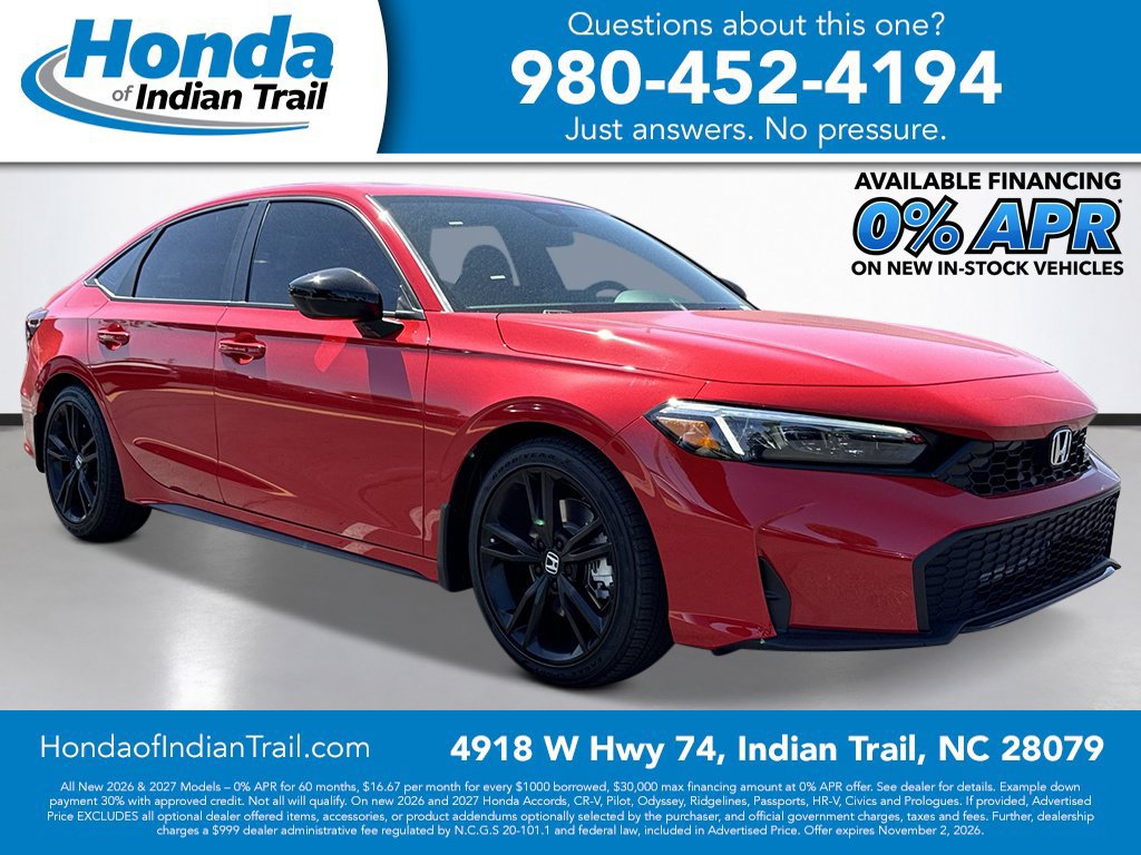 New 2026 Honda Civic Si image 1