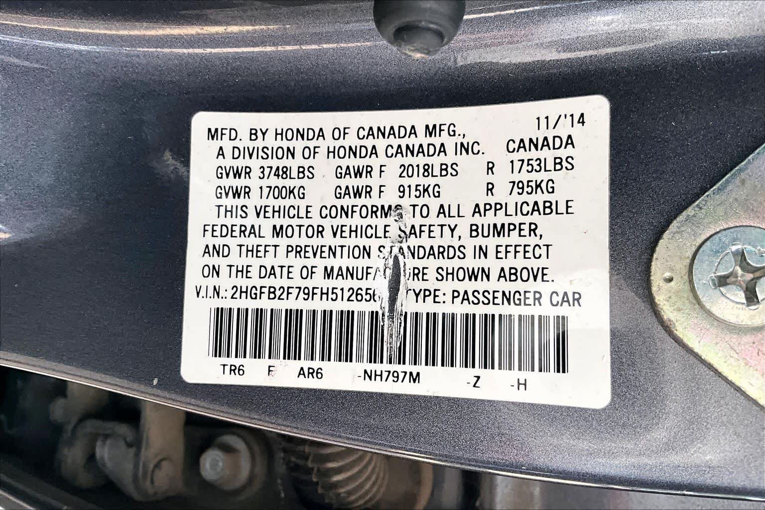 Used 2015 Honda Civic SE image 33