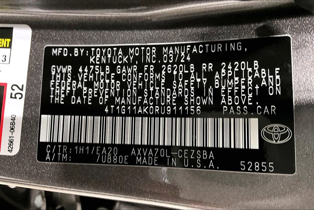 Used 2024 Toyota Camry SE image 42