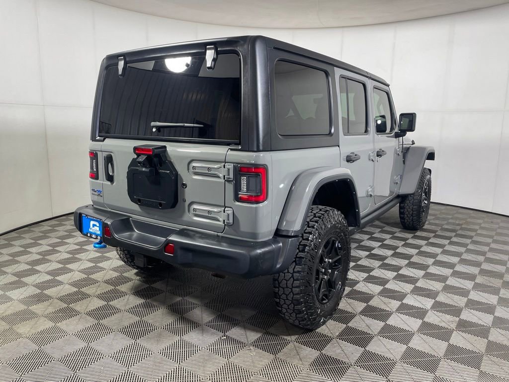 Used 2023 Jeep Wrangler Unlimited Rubicon 4xe w/ Steel Bumper Group AWD/4WD image 7