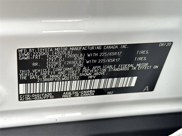 Used 2020 Toyota RAV4 XLE w/ Convenience Package image 34