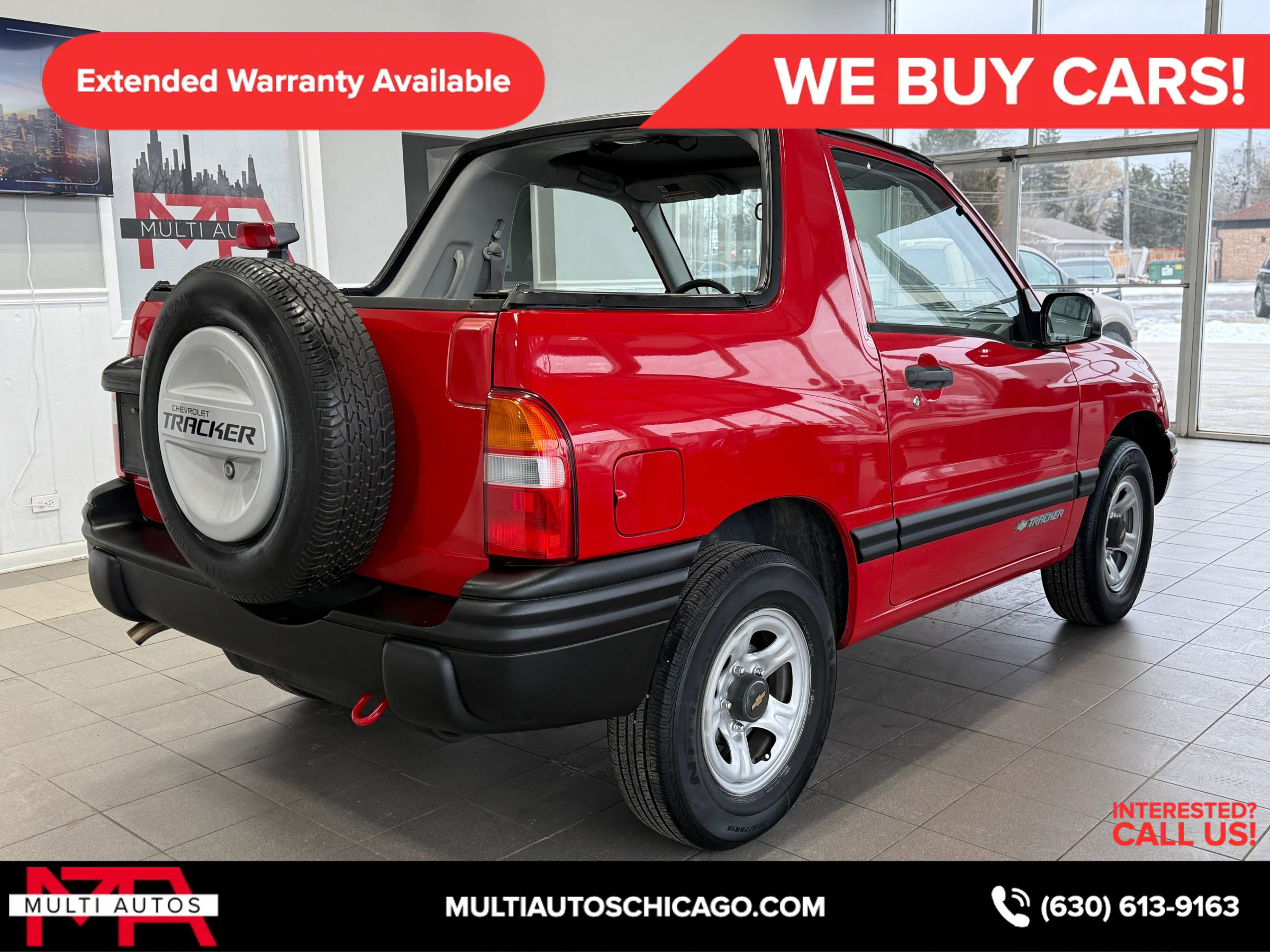 Used 2000 Chevrolet Tracker 2WD Convertible w/ Preferred Equipment Group 2 image 9