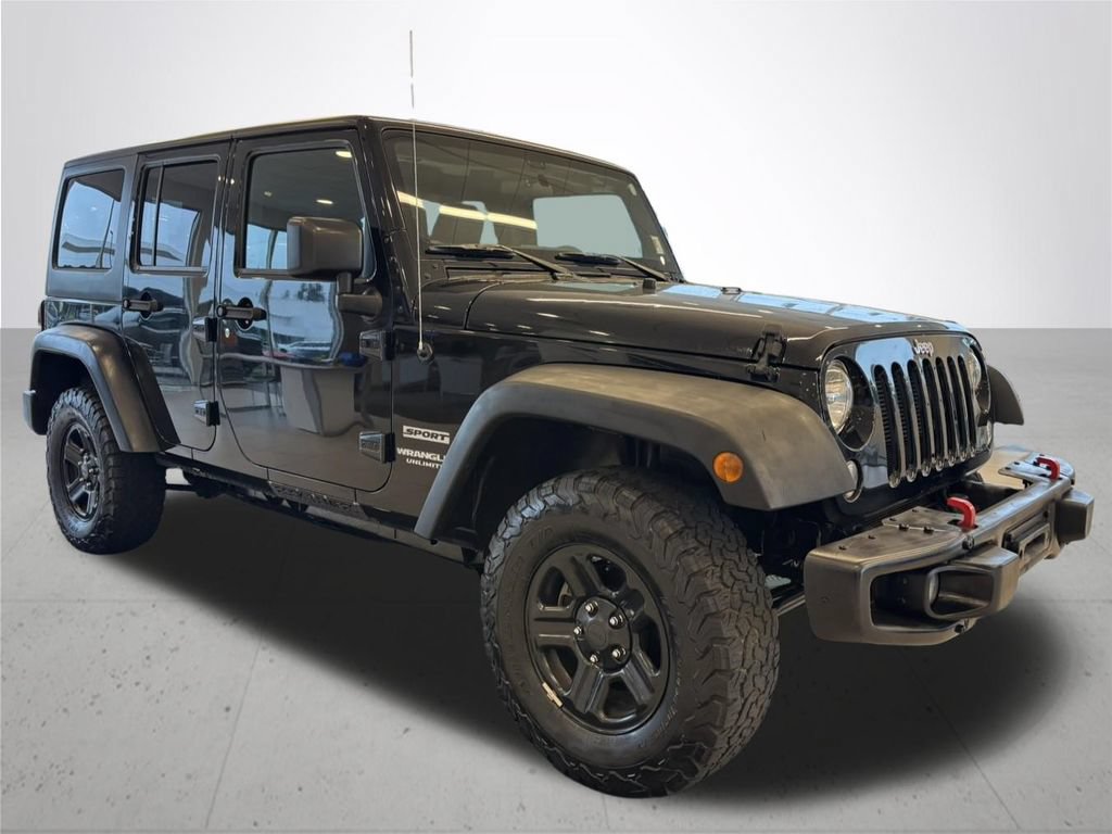 Used 2016 Jeep Wrangler Unlimited Sport w/ Max Tow Package AWD/4WD image 5