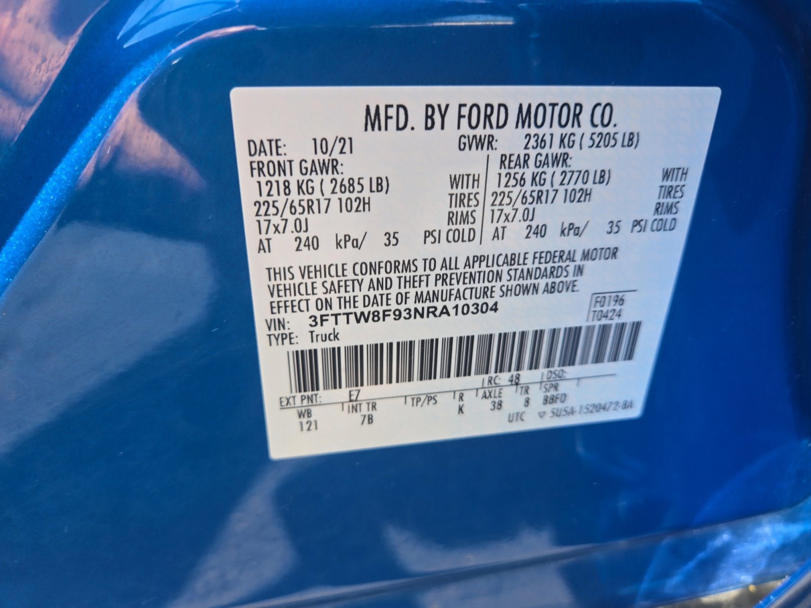 Used 2022 Ford Maverick XLT w/ Equipment Group 300A Standard AWD/4WD image 27