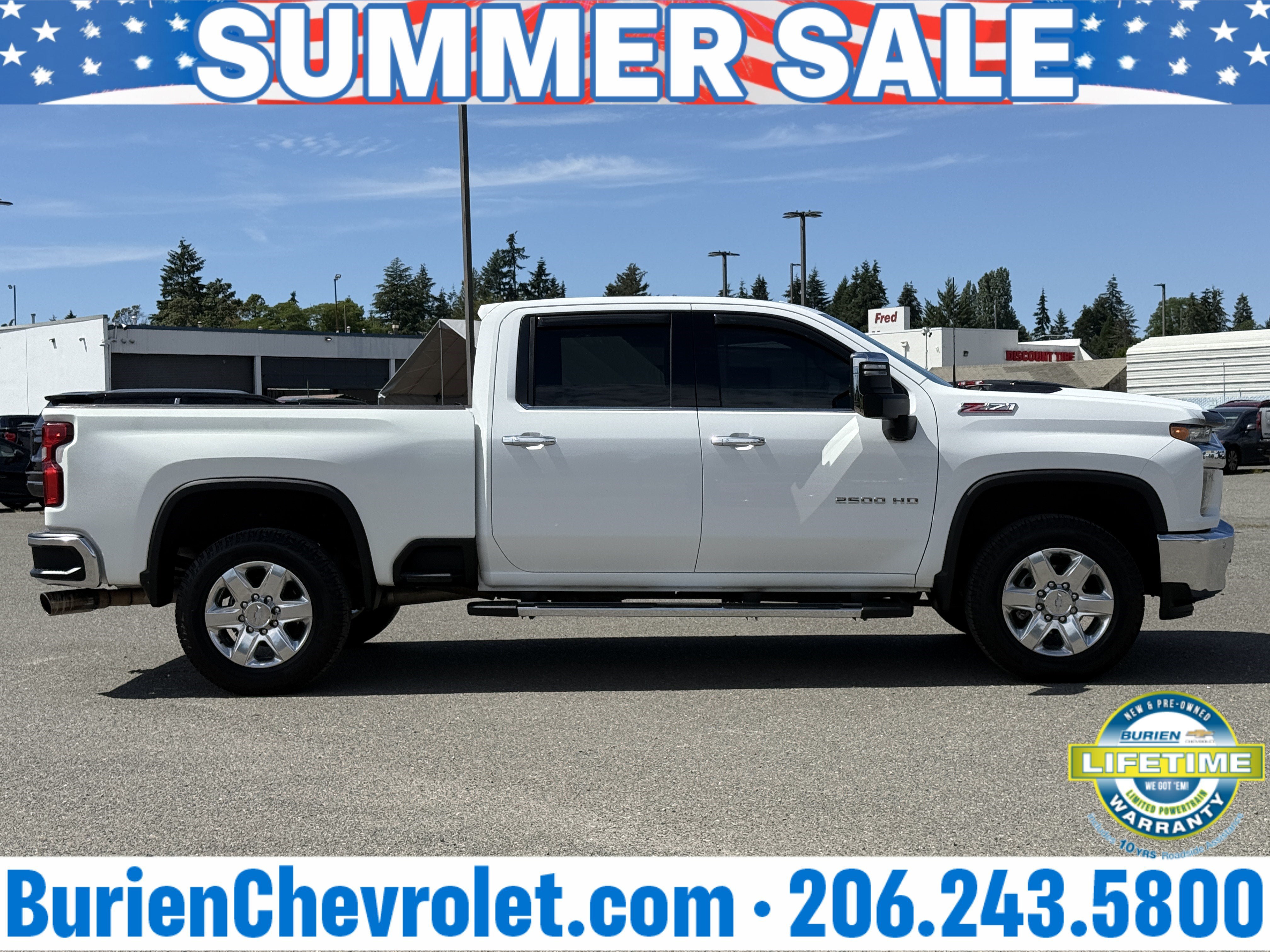 Used 2020 Chevrolet Silverado 2500 LTZ w/ LTZ Plus Package AWD/4WD image 6