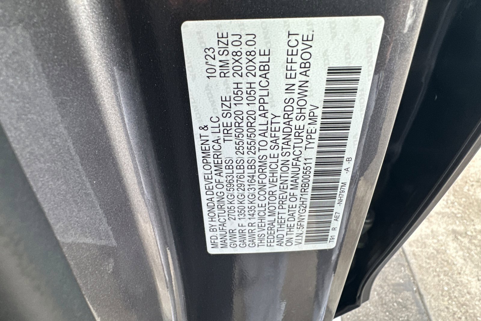 Certified 2024 Honda Pilot Touring image 30