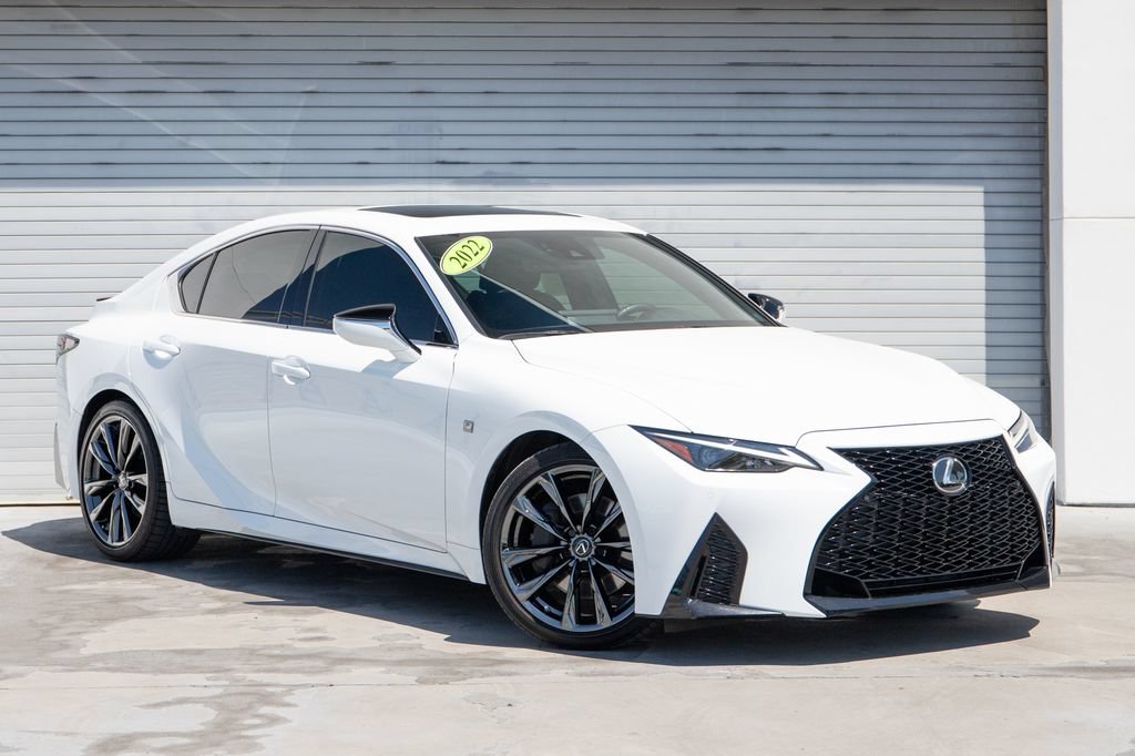 Used 2022 Lexus IS 350 F Sport w/ Navigation Package RWD image 1