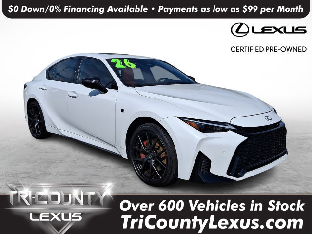 Used 2026 Lexus IS 350 F Sport w/ Technology Package