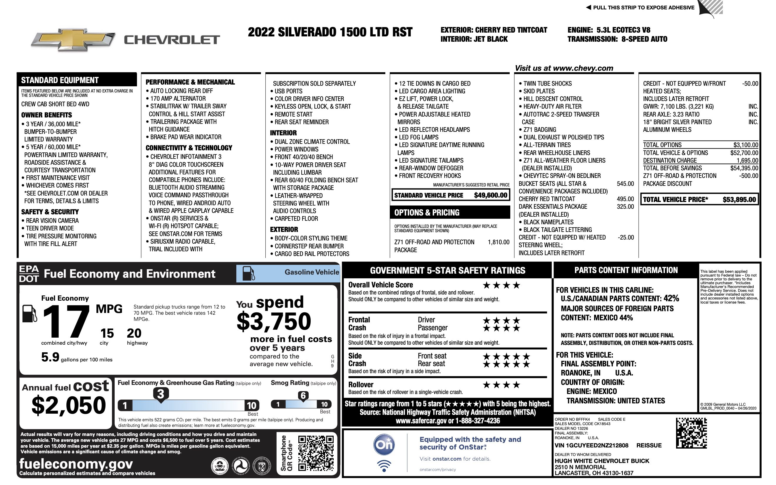 Used 2022 Chevrolet Silverado 1500 RST AWD/4WD image 5