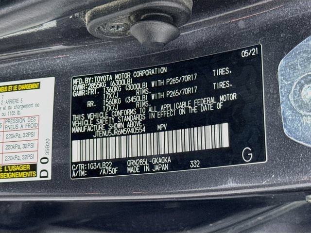 Certified 2021 Toyota 4Runner SR5 Premium w/ Moonroof Package AWD/4WD image 36