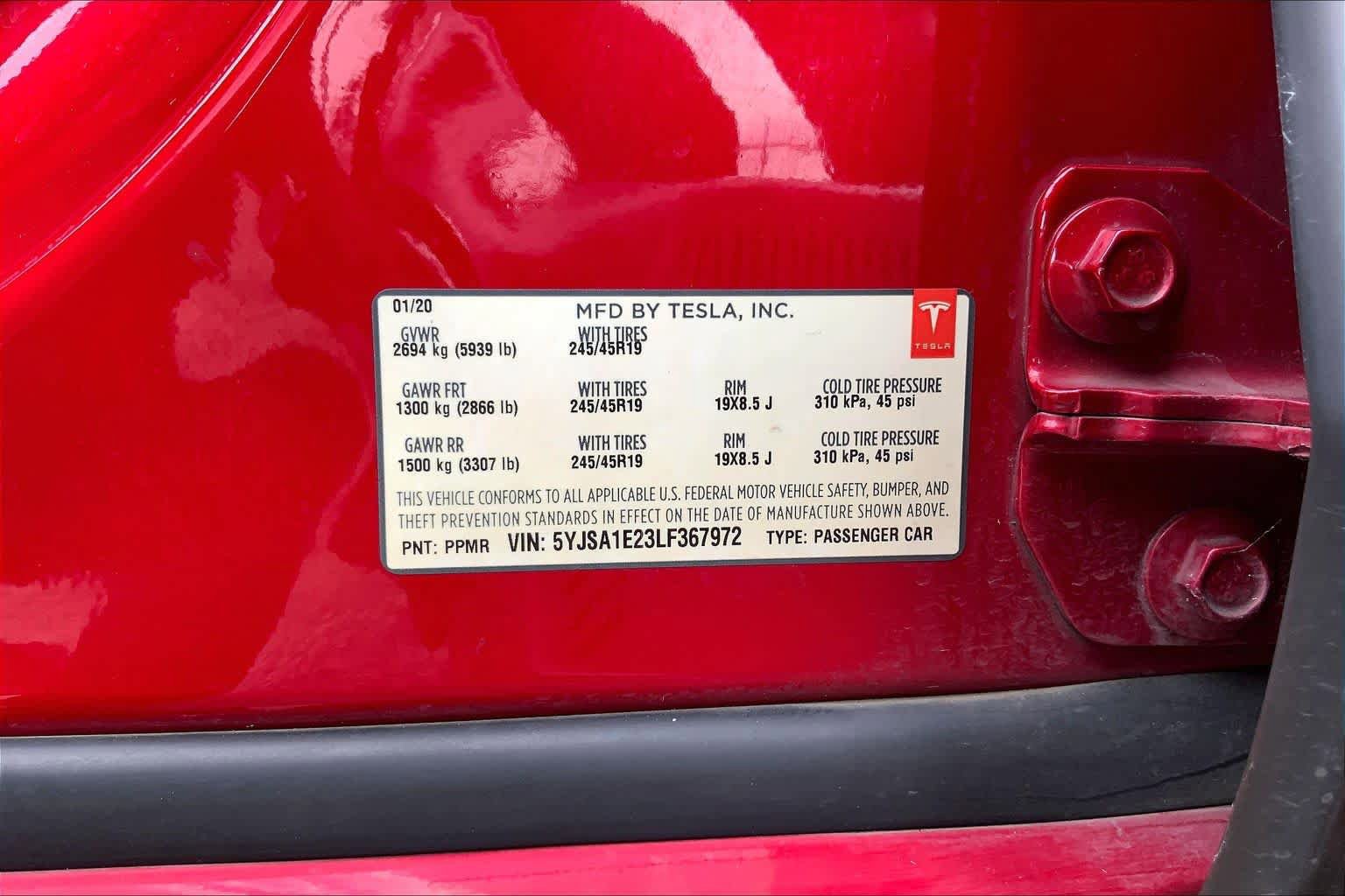 Used 2020 Tesla Model S Long Range Plus AWD/4WD image 32