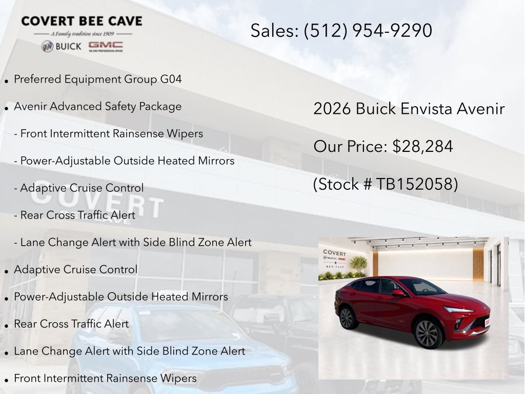 New 2026 Buick Envista Sport Touring FWD image 7