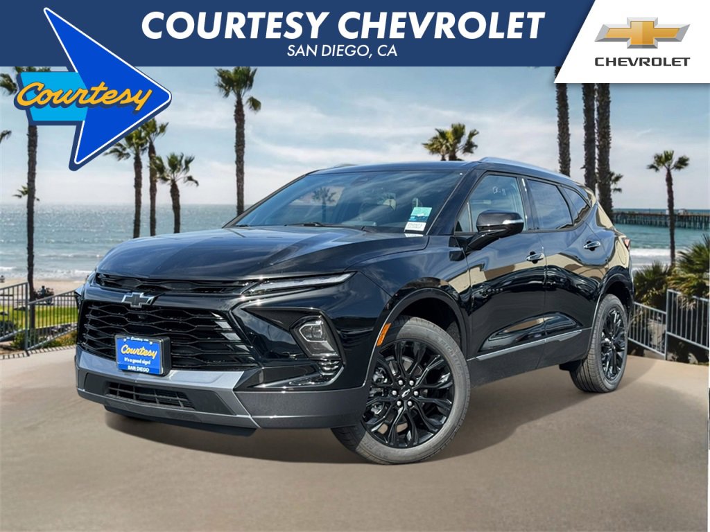 New 2025 Chevrolet Blazer Premier w/ LPO, Black Sport Package