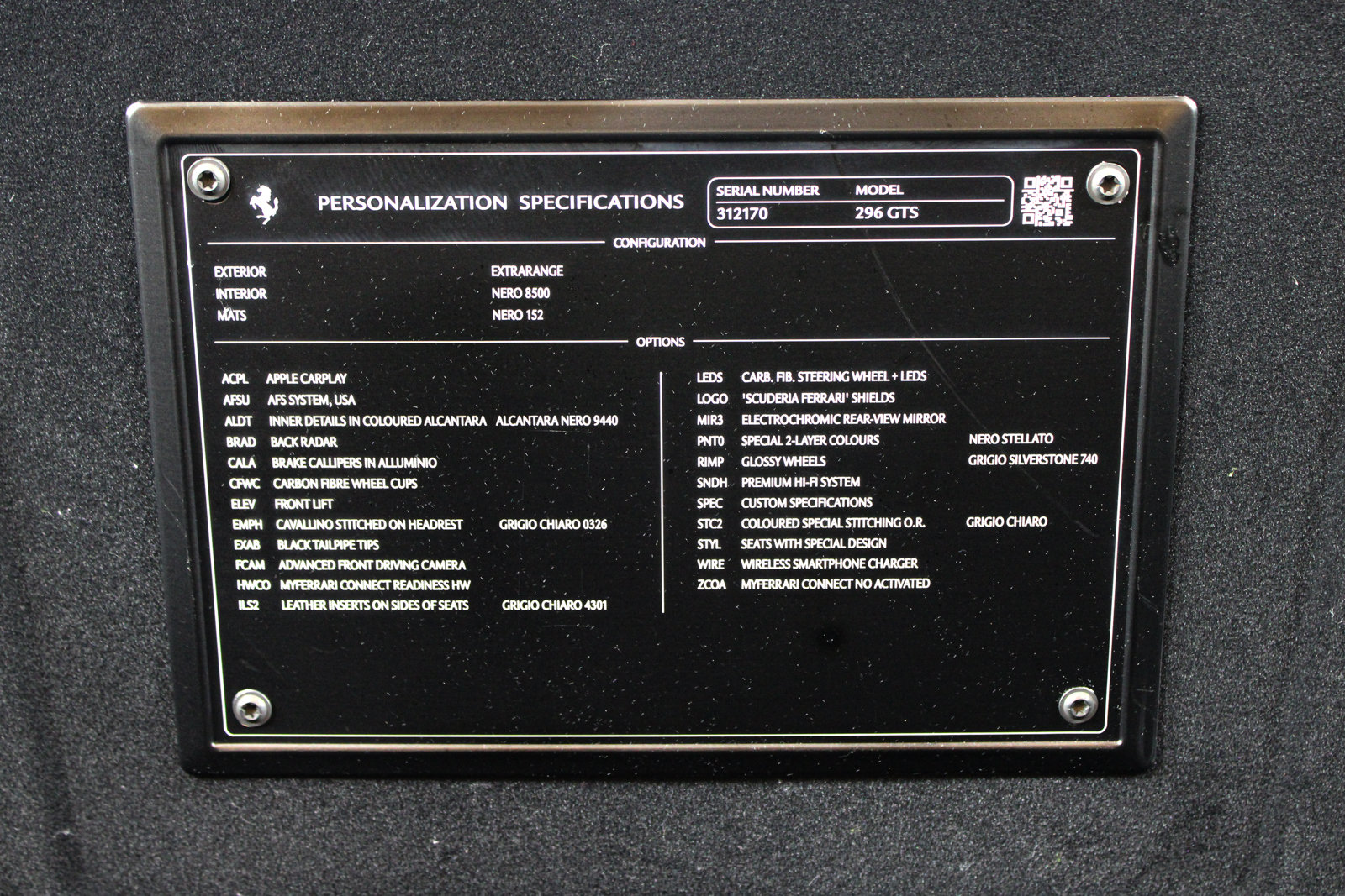 Certified 2024 Ferrari 296 GTS RWD image 61