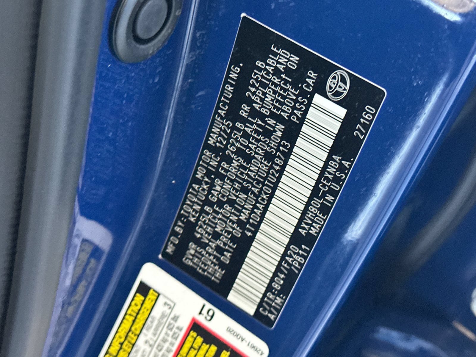 Used 2026 Toyota Camry LE FWD image 25