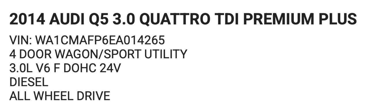 Used 2014 Audi Q5 TDI Premium Plus image 28