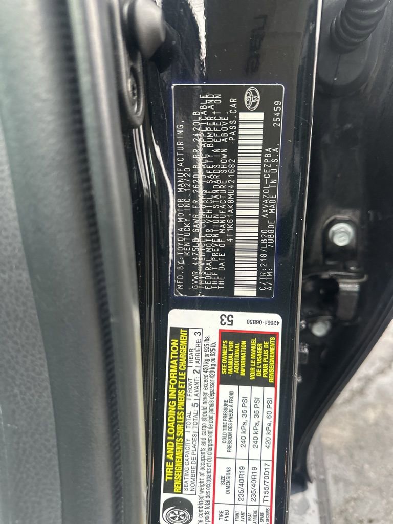 Used 2021 Toyota Camry XSE image 45