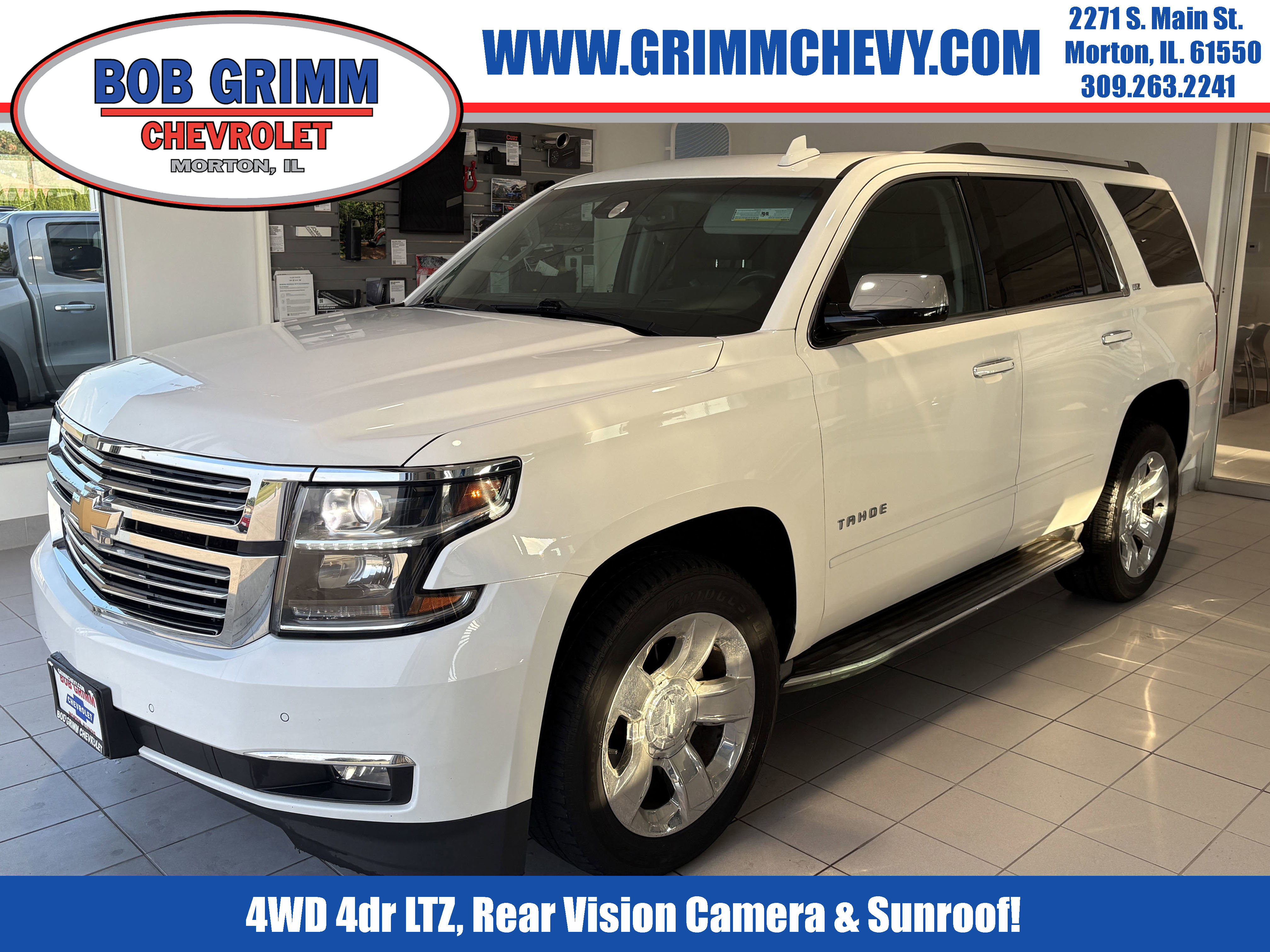 Used 2015 Chevrolet Tahoe LTZ
