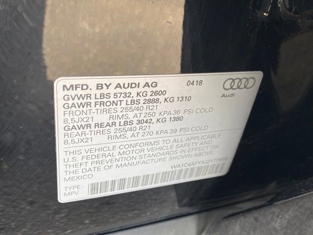 Used 2018 Audi SQ5 Prestige image 25