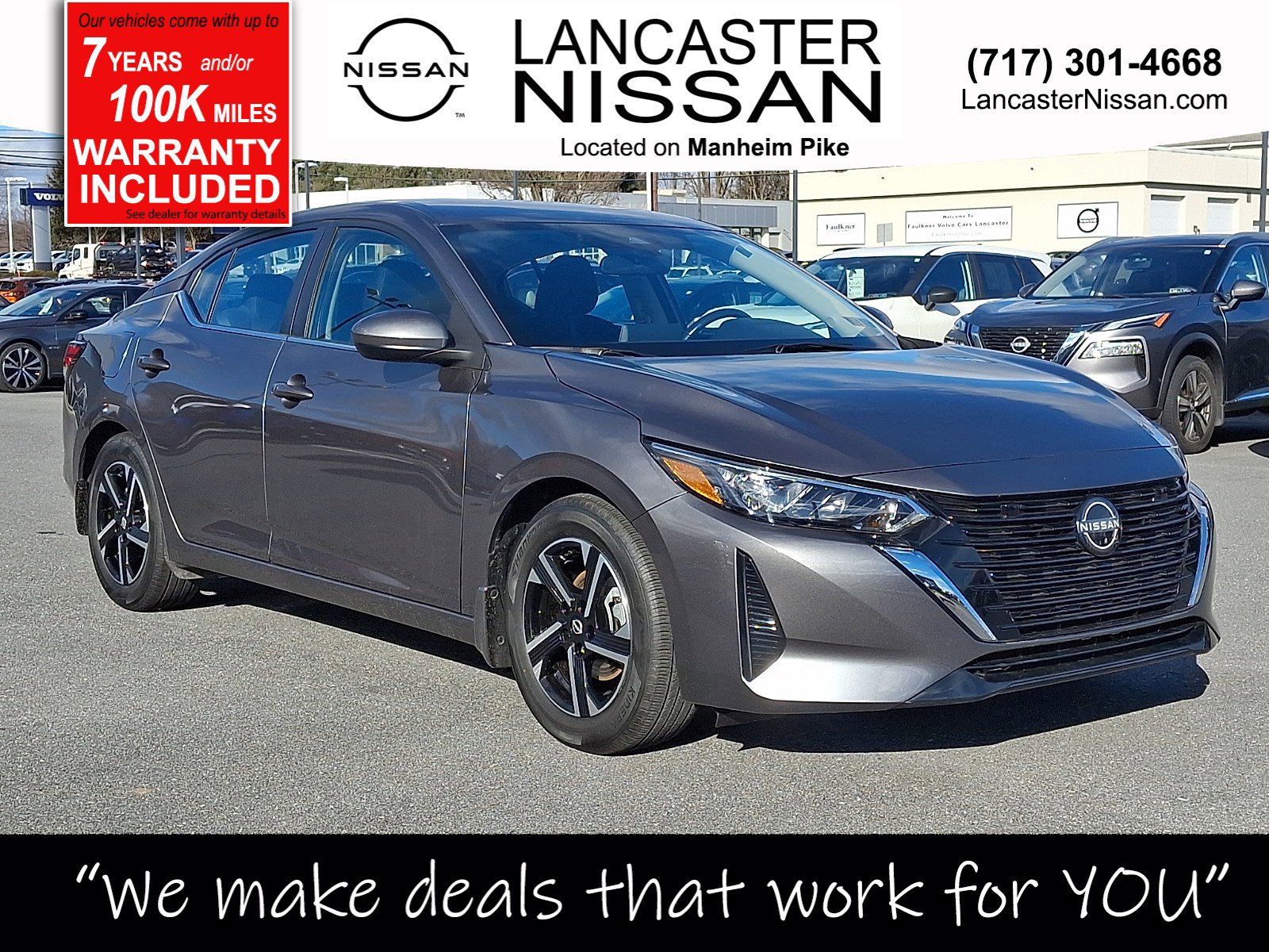 Certified 2024 Nissan Sentra SV w/ All-Weather Package image 1