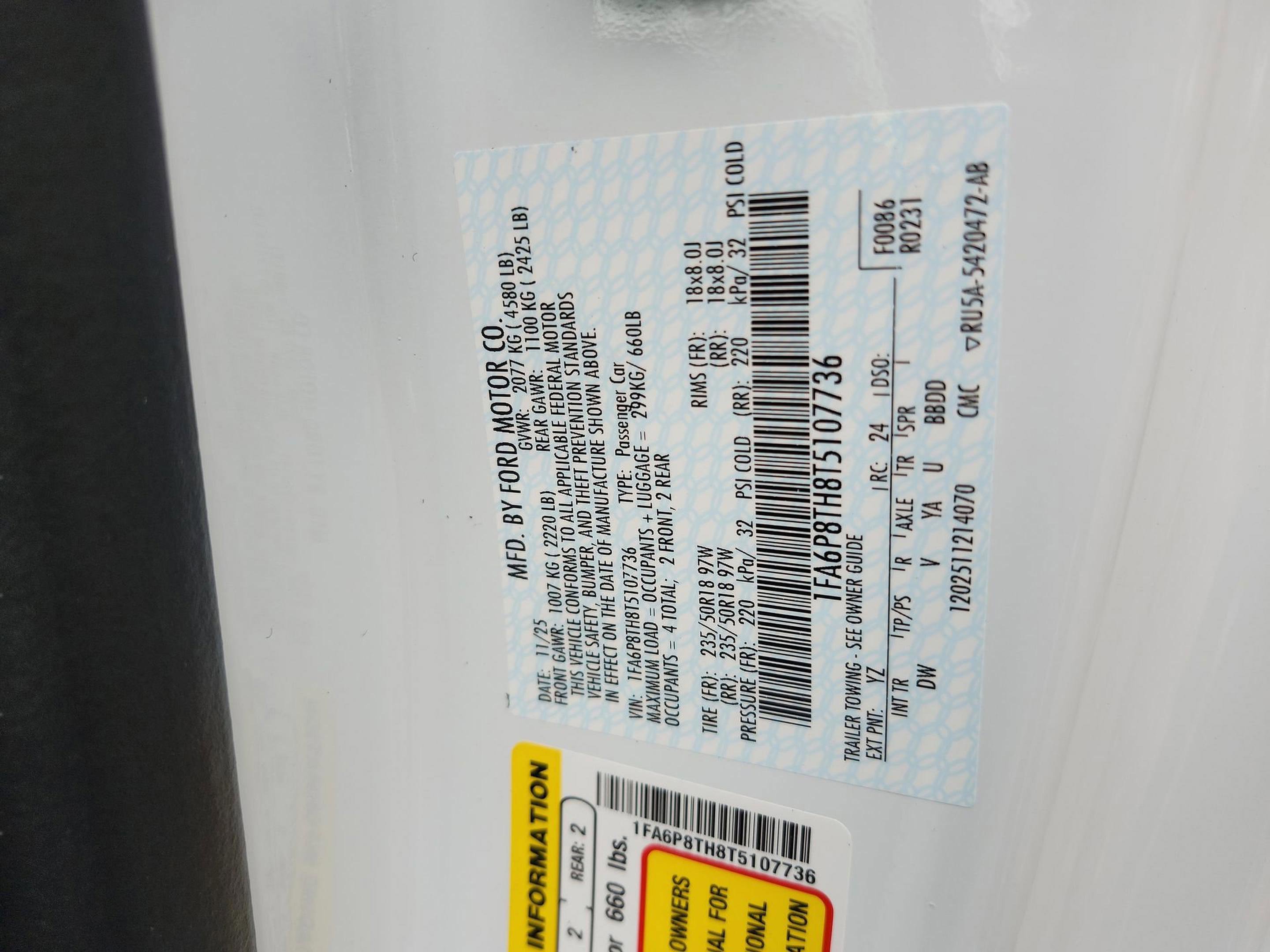 New 2026 Ford Mustang EcoBoost image 24