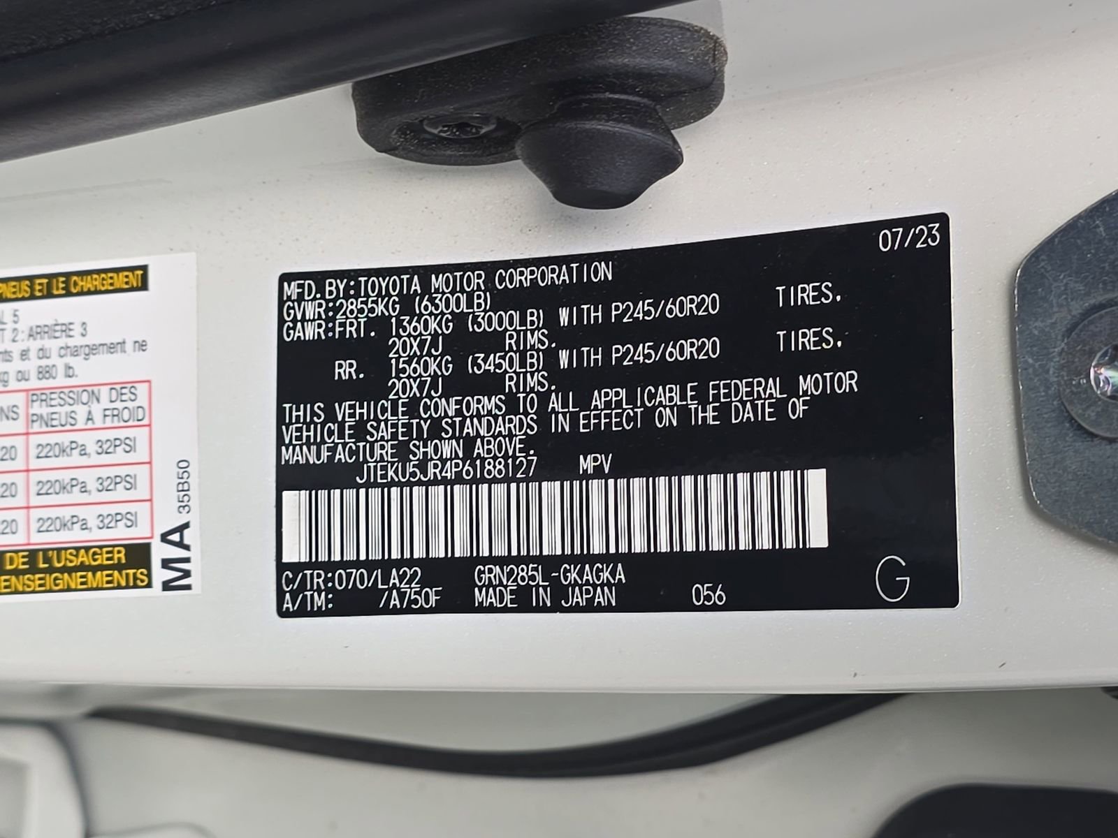 Used 2023 Toyota 4Runner Limited image 42