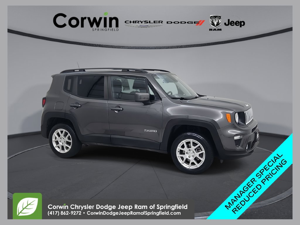 Certified 2020 Jeep Renegade Latitude w/ Popular Equipment Group
