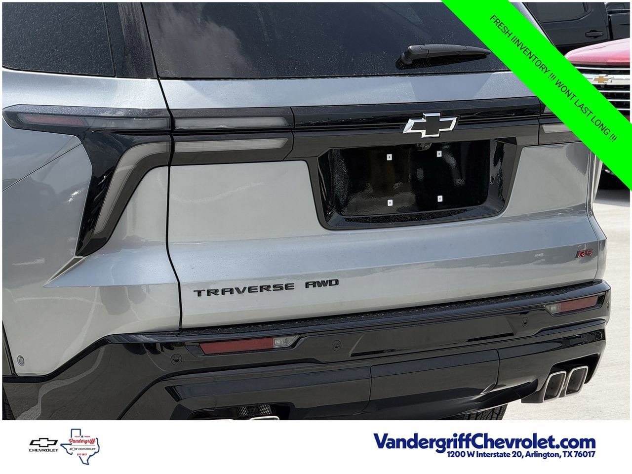 New 2026 Chevrolet Traverse RS AWD/4WD image 6