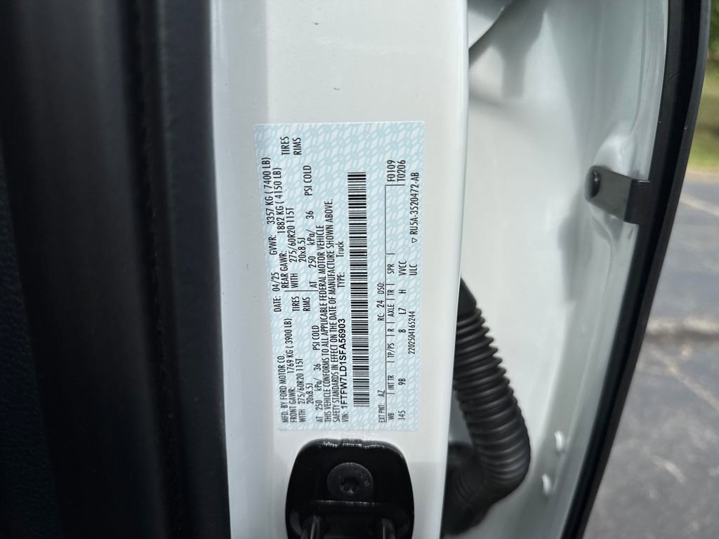 Used 2025 Ford F150 Platinum w/ Equipment Group 702A High AWD/4WD image 19