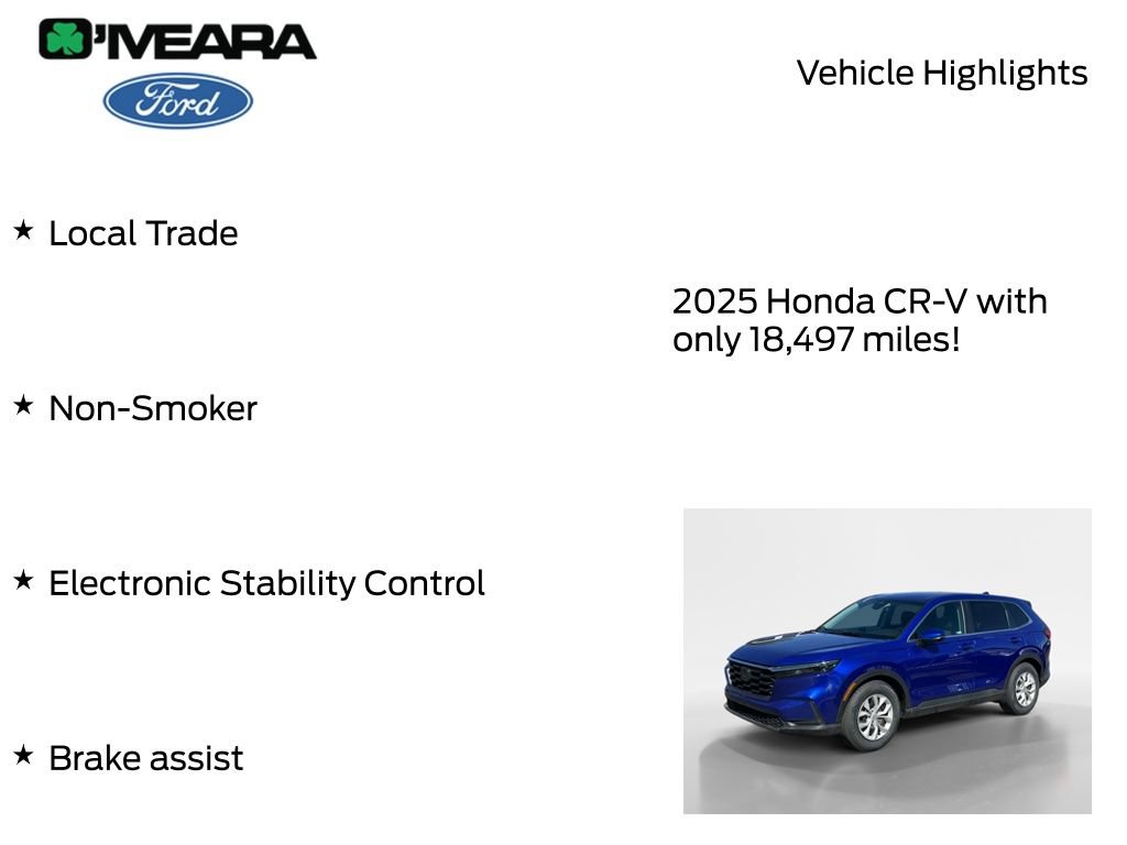 Used 2025 Honda CR-V LX image 7
