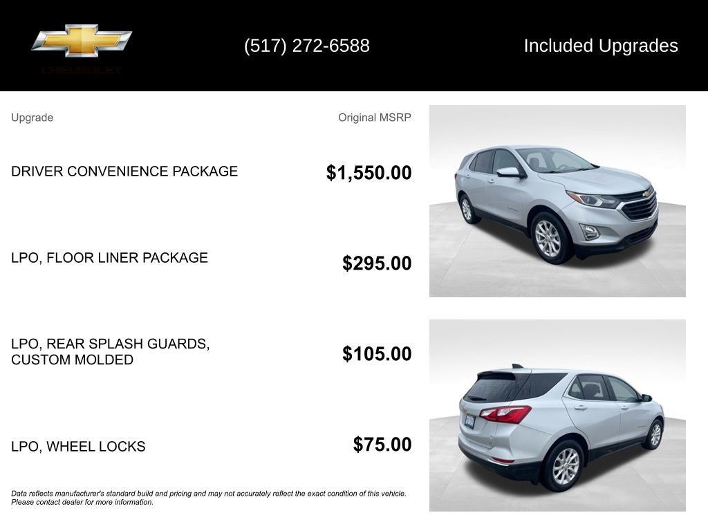 Used 2020 Chevrolet Equinox LT w/ Driver Convenience Package image 5