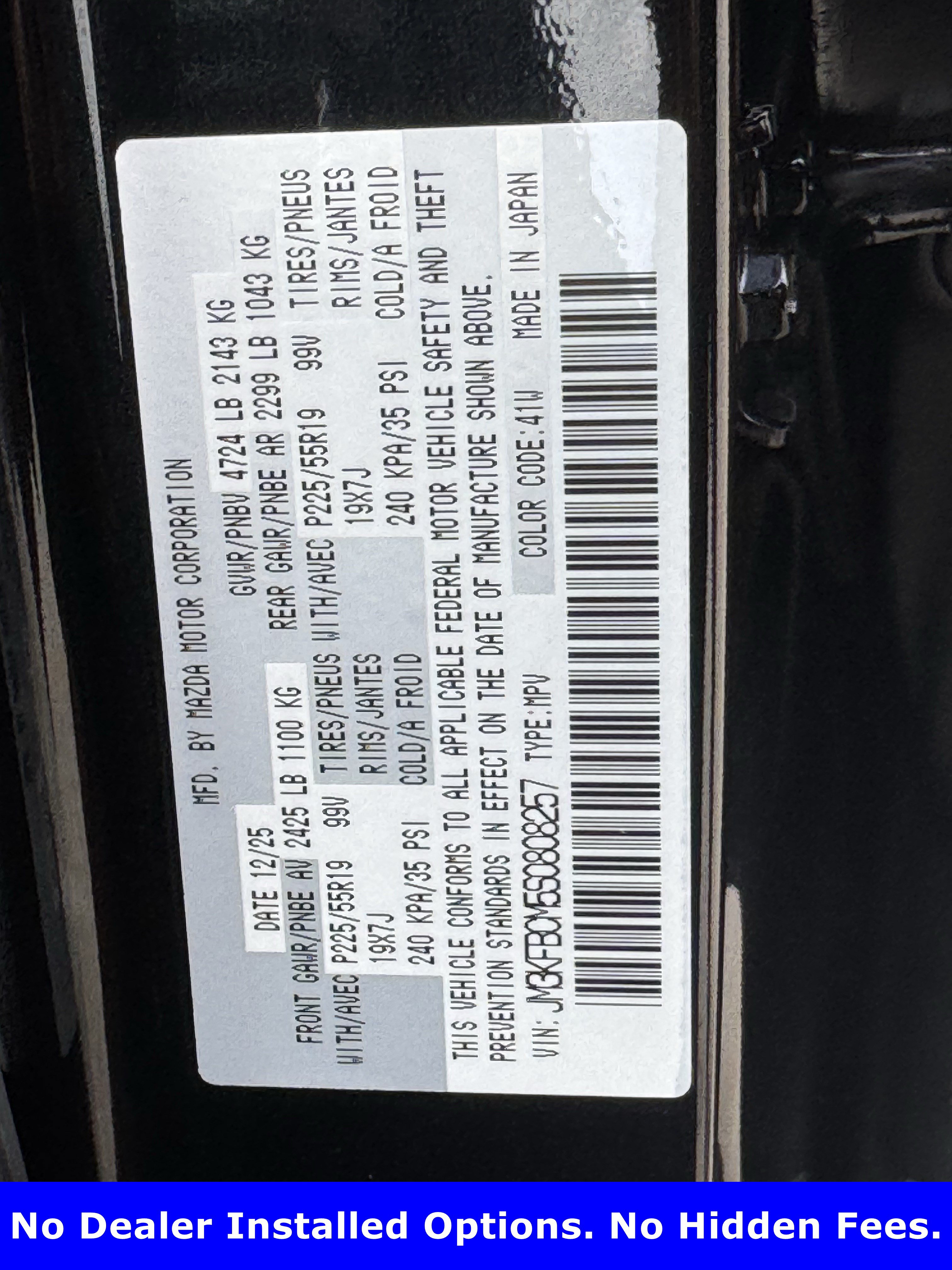 Used 2025 MAZDA CX-5 Carbon Edition AWD/4WD image 29