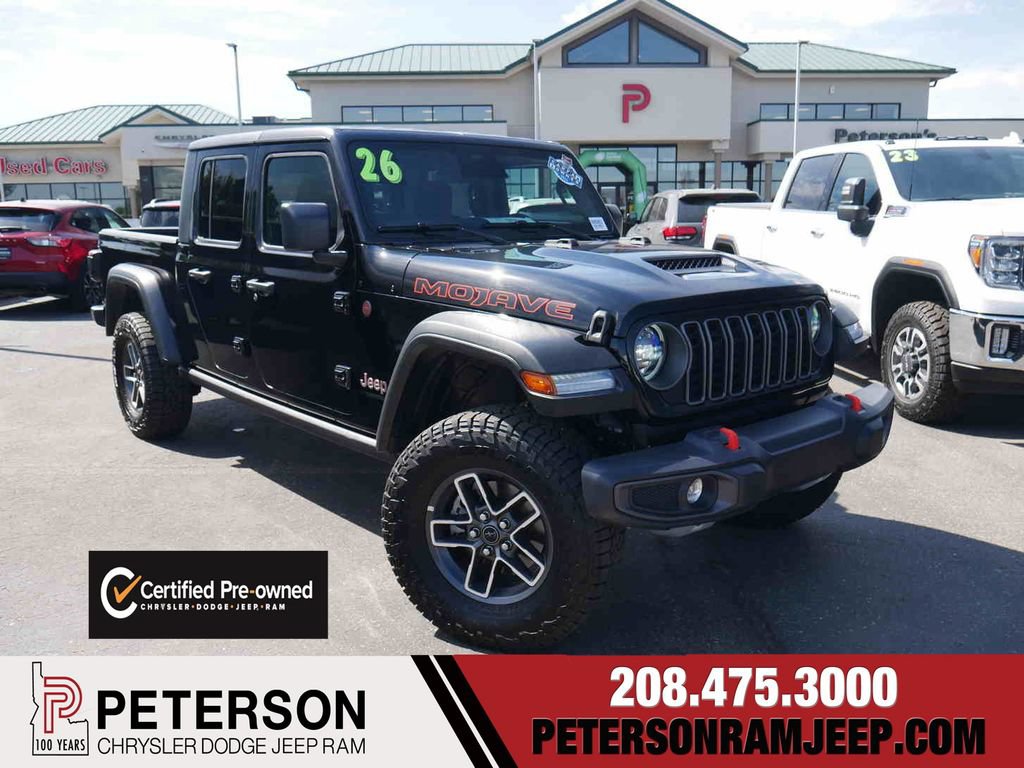 Certified 2026 Jeep Gladiator Mojave AWD/4WD image 1