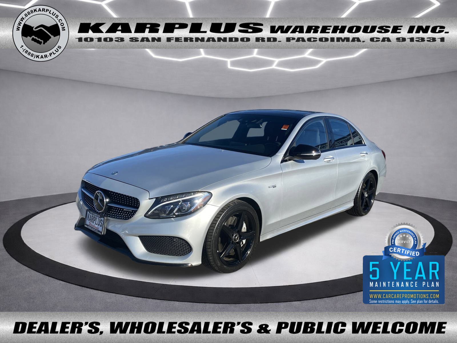 Used 2017 Mercedes-Benz C 43 AMG AMG C 43 w/ Premium 4 Package image 1