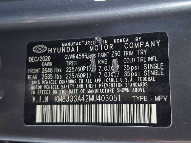 Used 2021 Hyundai Tucson Value FWD image 23