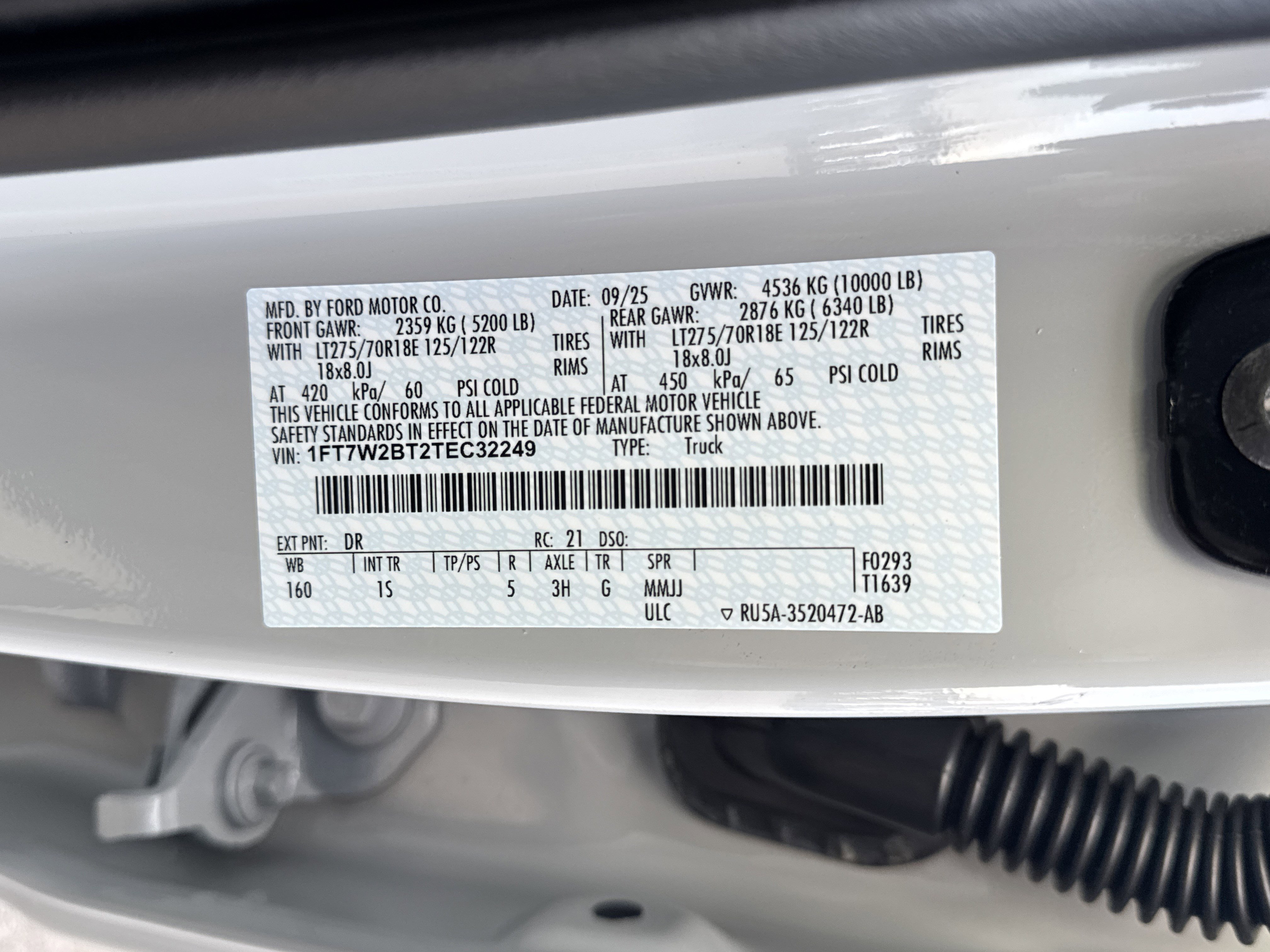 New 2026 Ford F250 XL w/ STX Appearance Package image 34